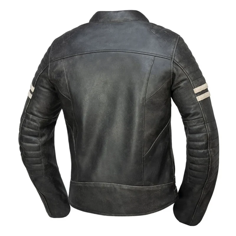 Classic Leather Jacket For Men – Andy Black