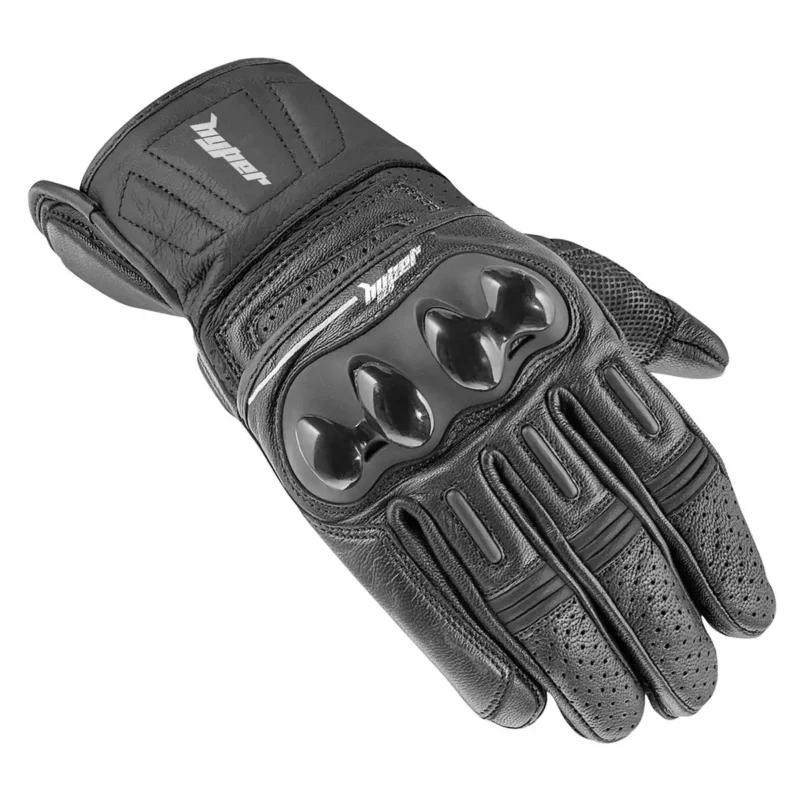 Street Riding Gloves Motorcycle Gloves H2 – Black