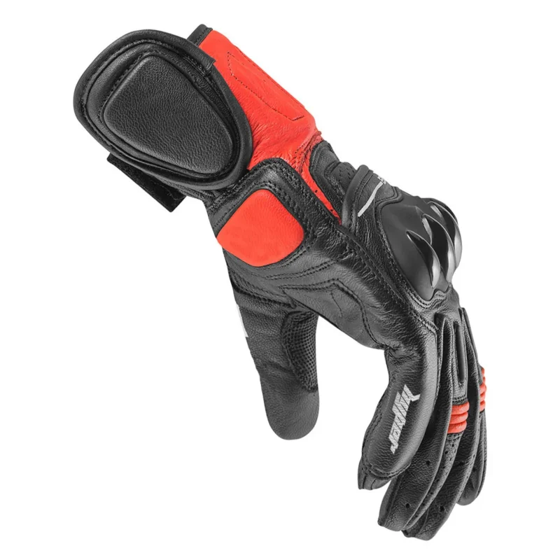 Street Riding Gloves Motorcycle Gloves H2 – Red