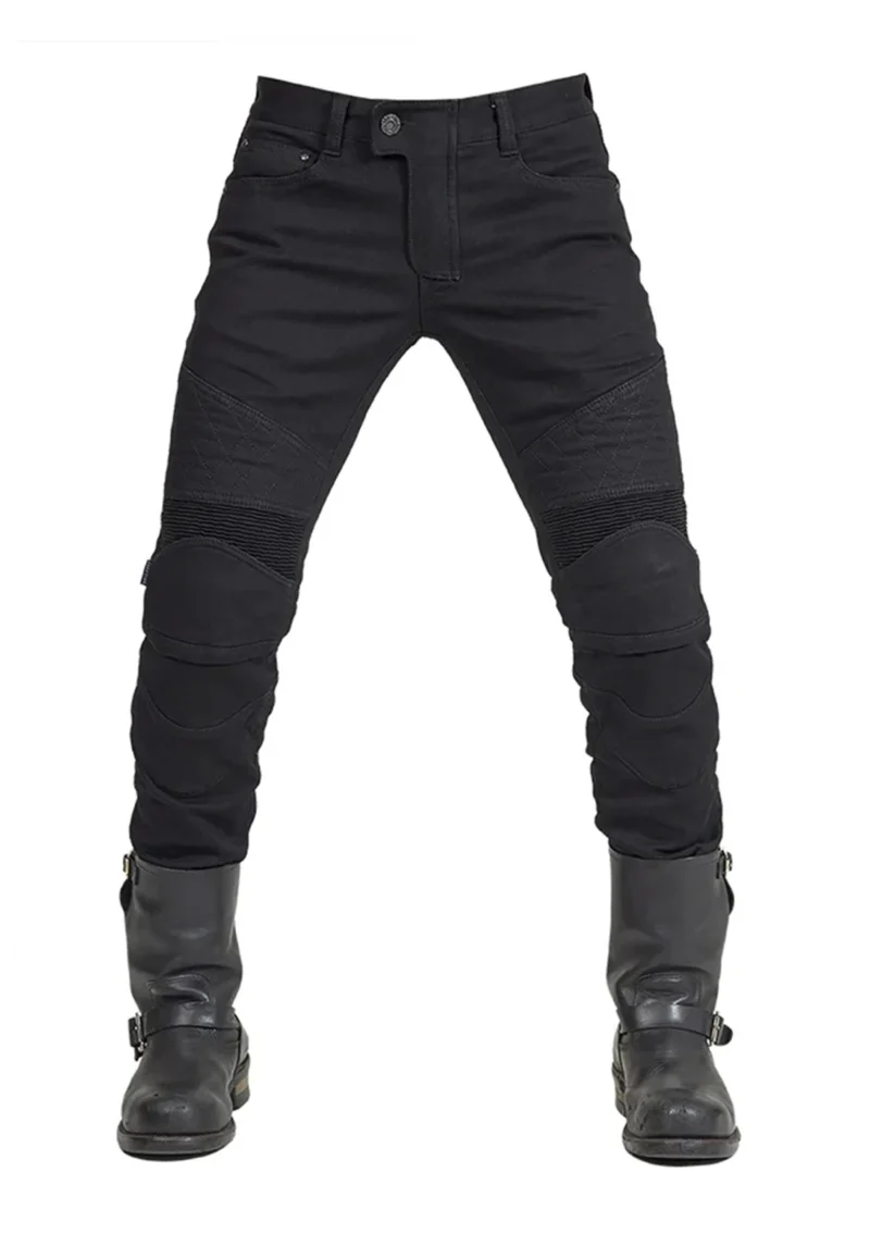 Men Kevlar Motorcycle Jeans MK-6 Black