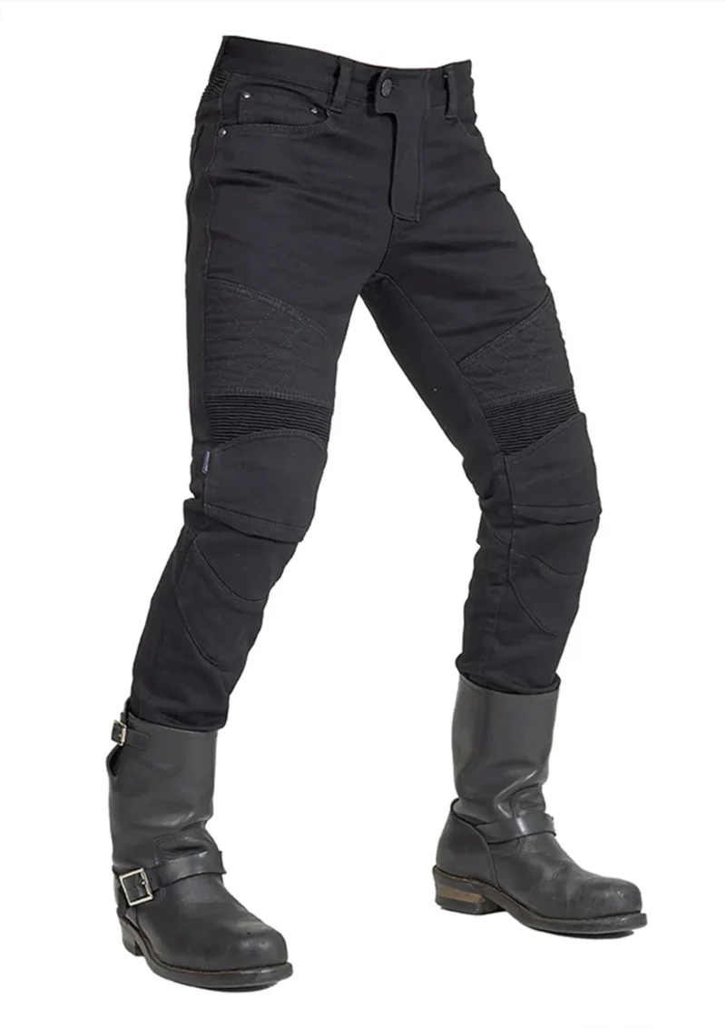 Men Kevlar Motorcycle Jeans MK-6 Black