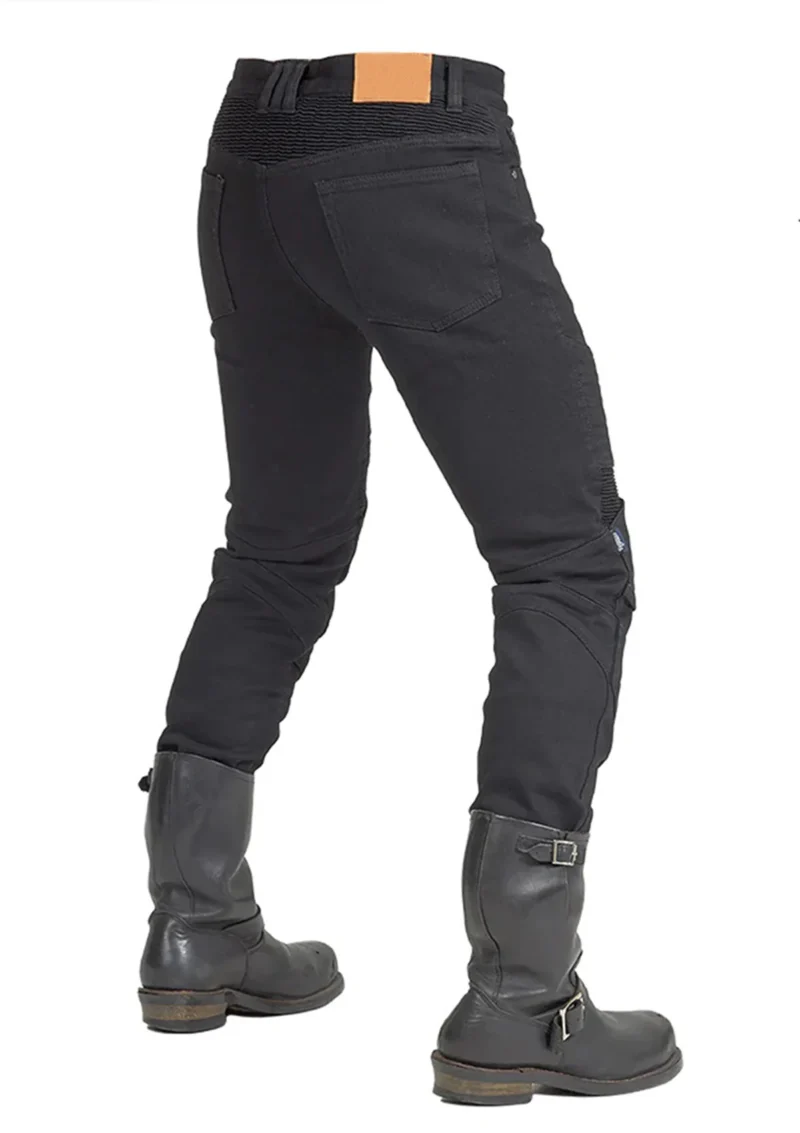 Men Kevlar Motorcycle Jeans MK-6 Black