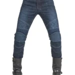 Motorcycle Jeans MK-6 Men Biker Kevlar Jeans - Blue