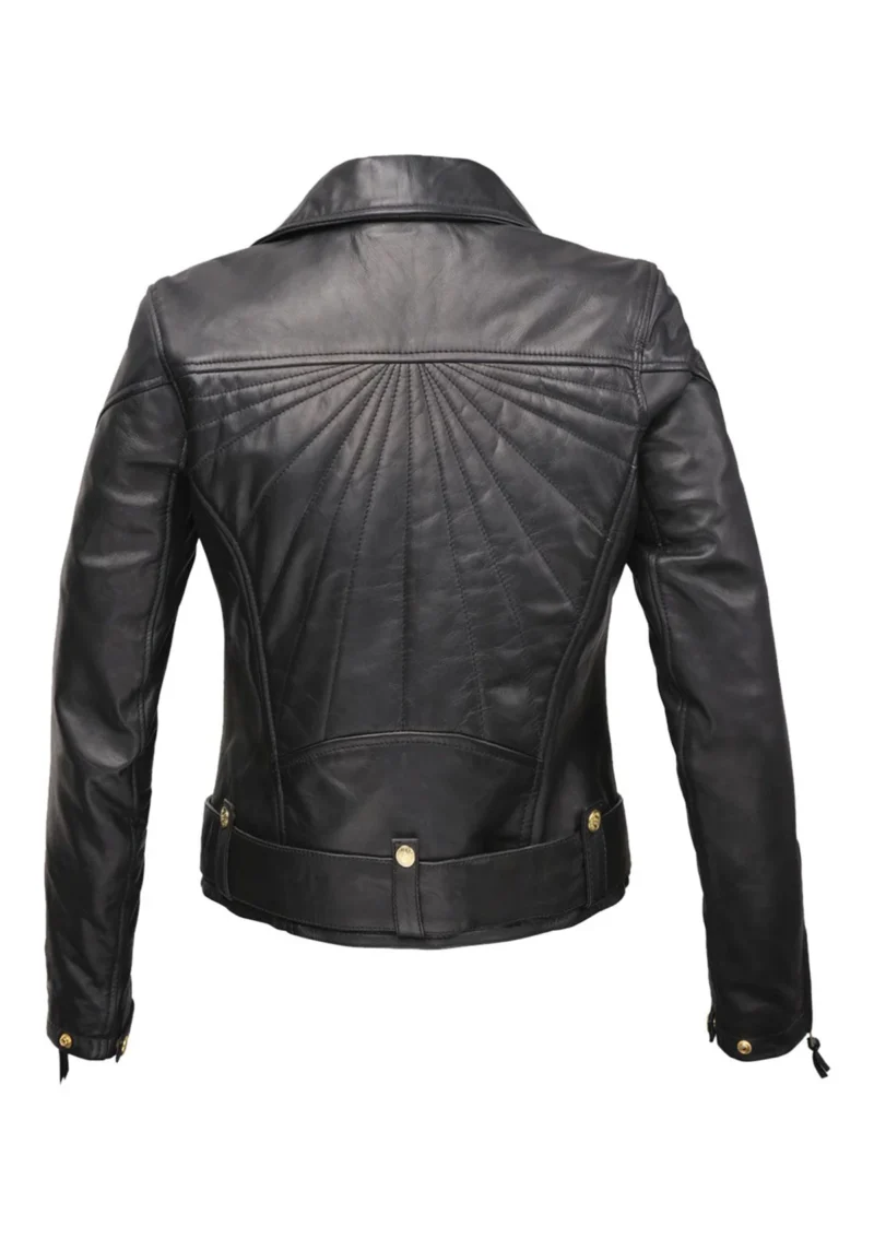 Womens Leather Jacket Amy Ladies Biker Jacket