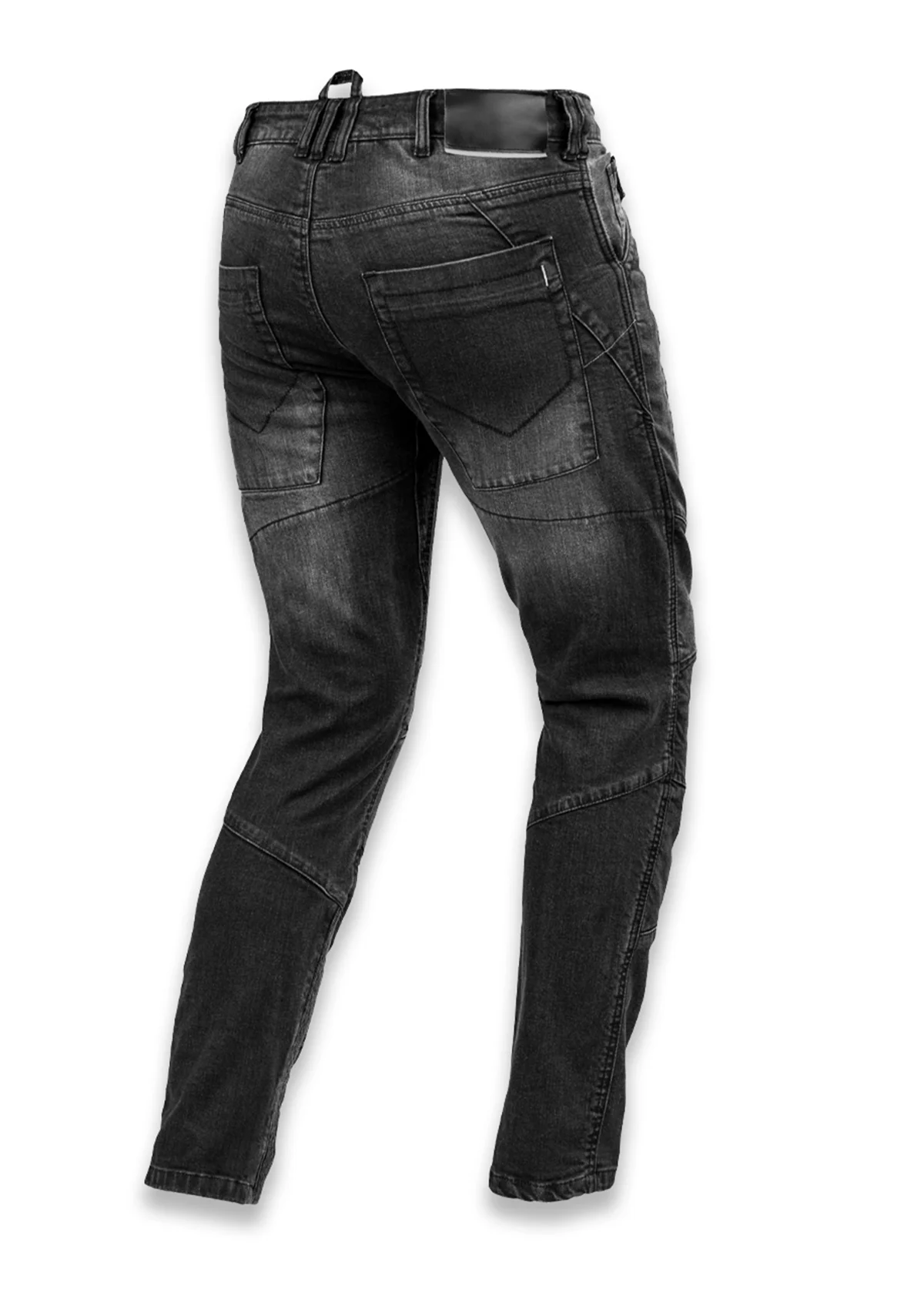 Motorcycle Jeans MK-3 Men Biker Kevlar Jeans - Black