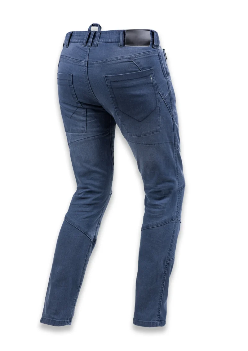 Motorcycle Jeans MK-3 Men Biker Kevlar Jeans - Blue