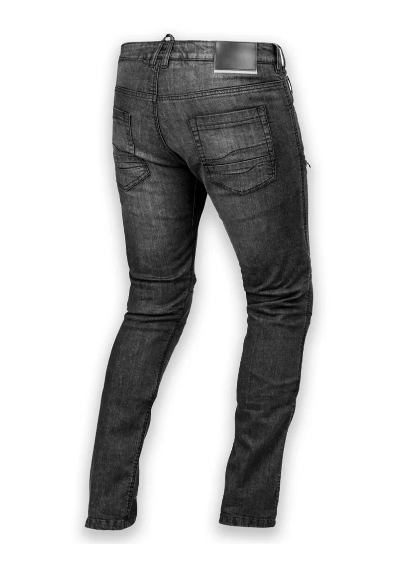 Biker Kevlar Jeans MK-2 Men Motorcycle Jeans - Black